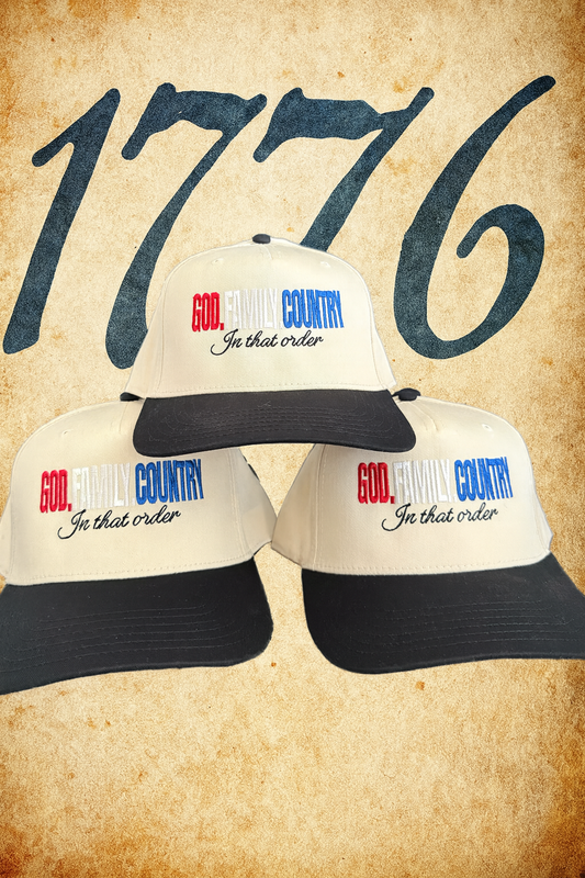 God.Family.Country Hats