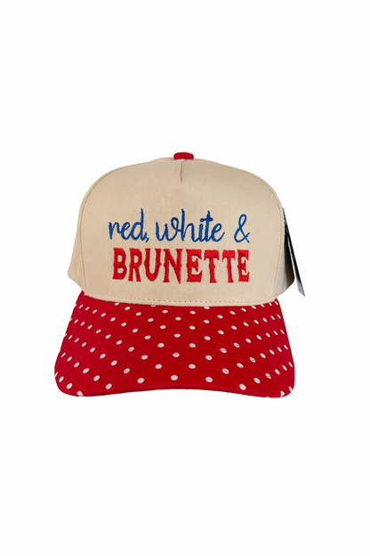 Red, White, Brunette or Blonde